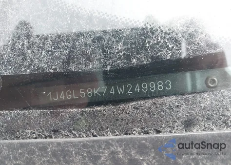 2004 Jeep Liberty Limited Edition from USA, damaged, VIN 1J4GL58K74W249983